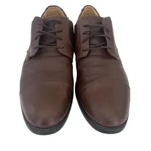 Belvedere Duke Brown Leather Cap Toe Oxfords s-l400.jpg main image 2